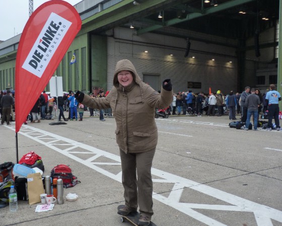 Rote Socken in guter Wechselstimmung